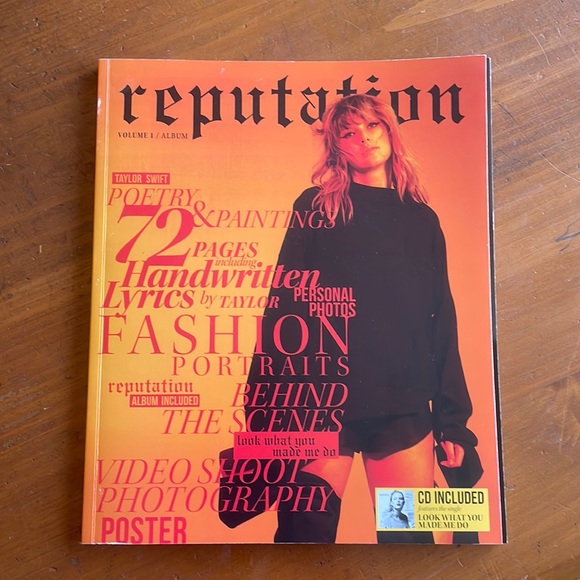 Taylor Swift Other - Taylor swift reputation magazine